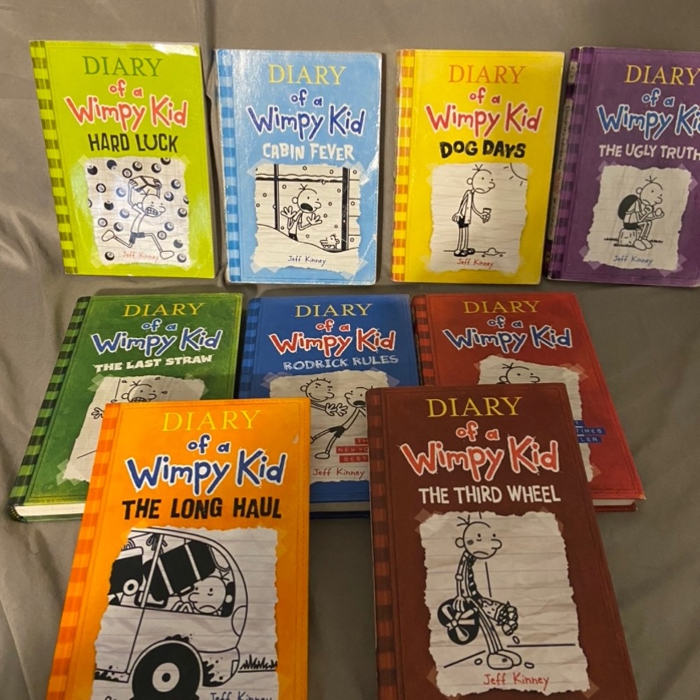 Diary of a wimpy kid books